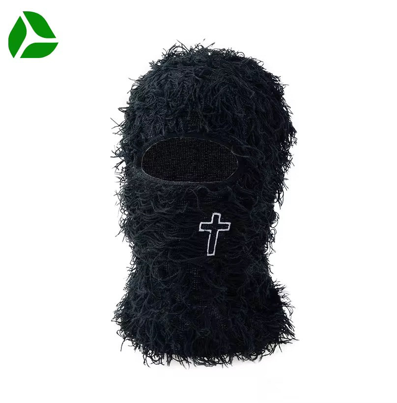 Cross Black Ski Mask