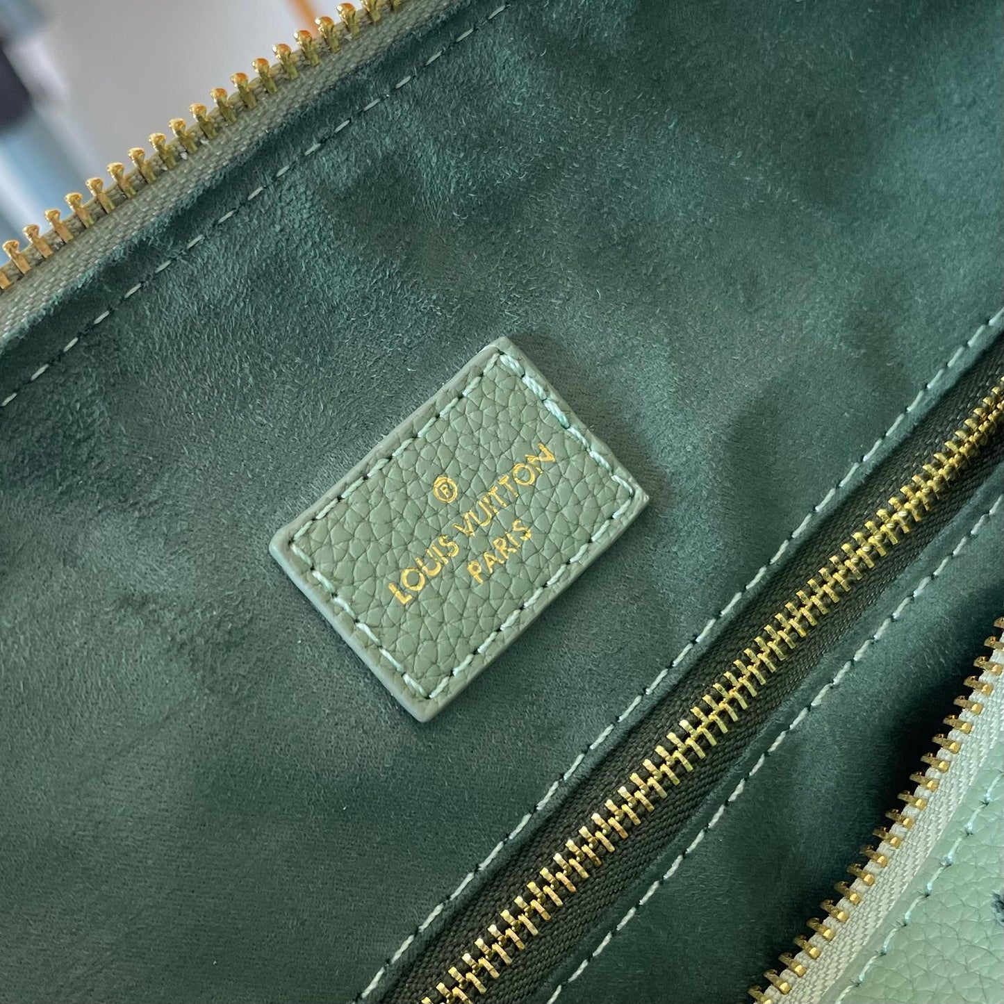 Green LV Hangbag