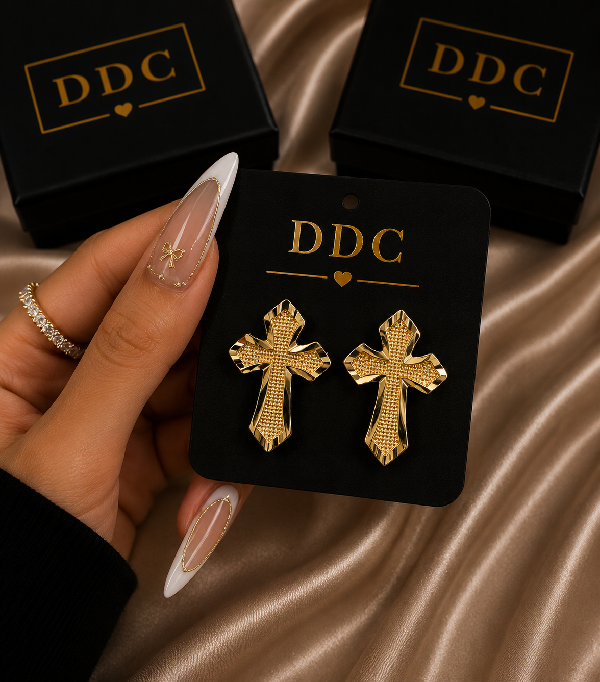 Cross Earrings