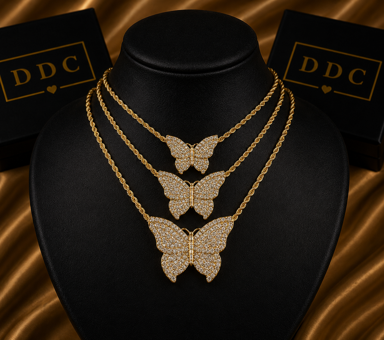 Butterfly Diamond Necklace