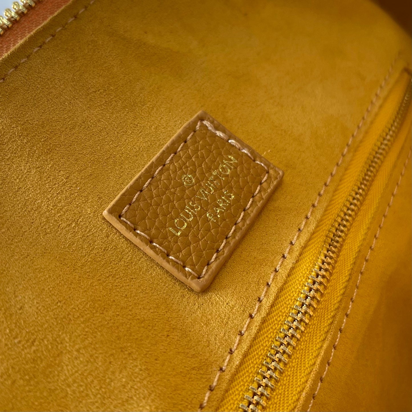 Orange LV Hangbag