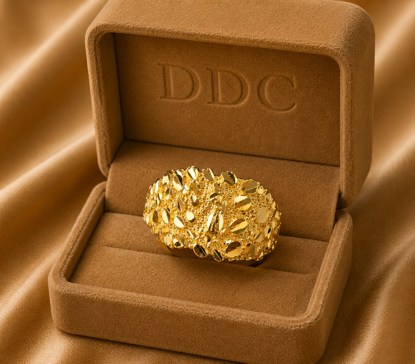 Gold Nugget Ring