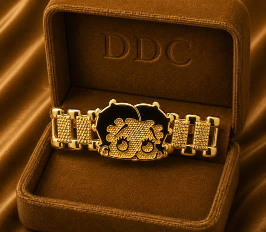 Betty Boop double finger ring ￼