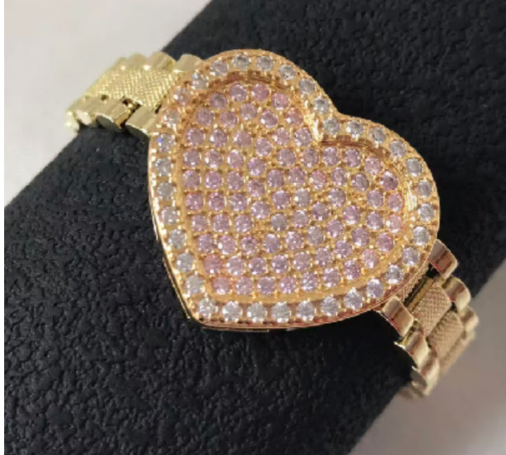 Heart Rolex Bracelet