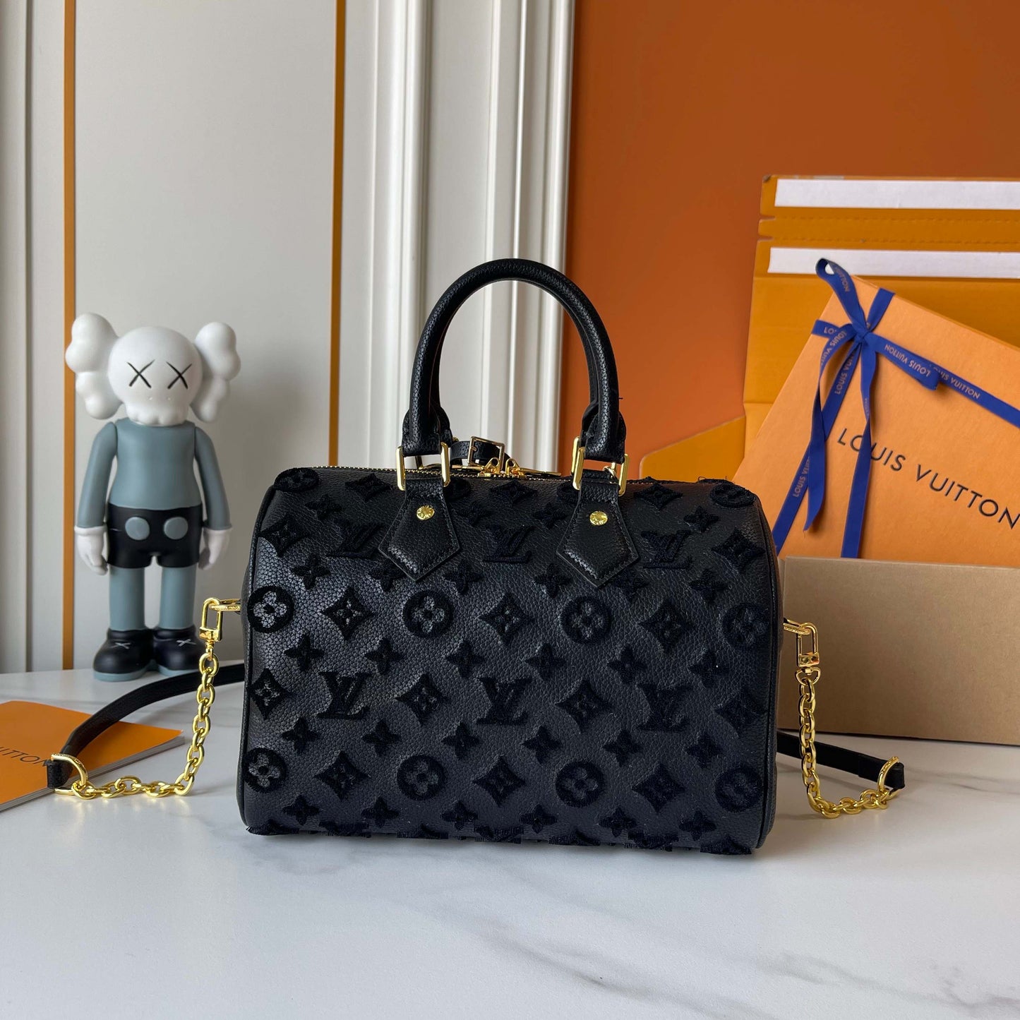 Black LV Handbag