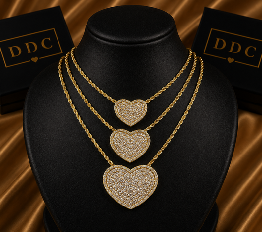 Heart Diamond Necklace