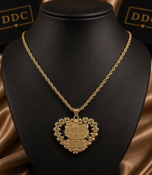 HK Heart Necklace