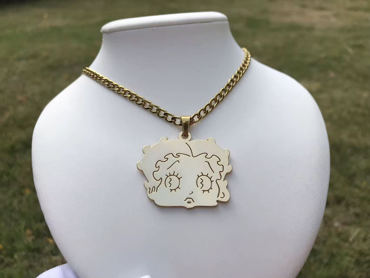 Betty Boop Gold Chain