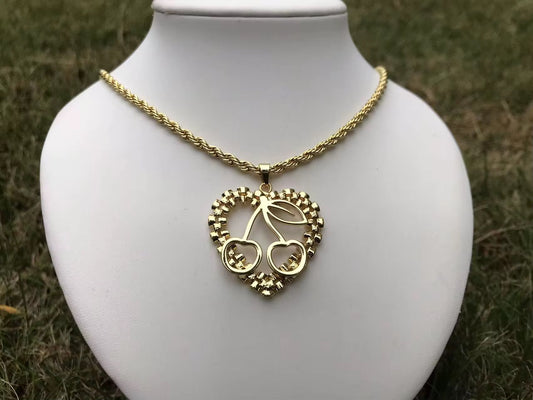 Cherry Gold Chain